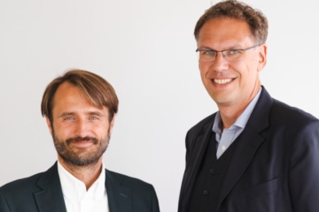 Geschäftsführer wertfaktor: Alexander Stendel und Christoph Neuhaus