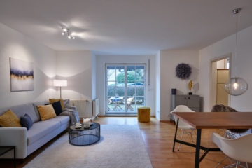 Home Staging einer Maisonette Wohnung für die Vermarktung der Immobilie